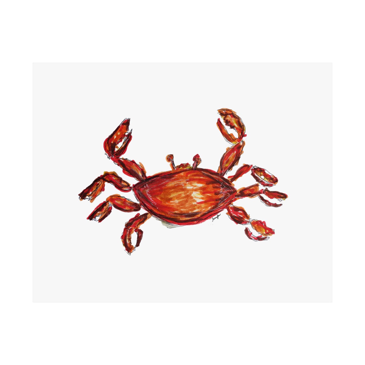 Crab Print