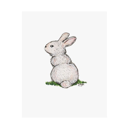 Funny Bunny - 8'' x 10''