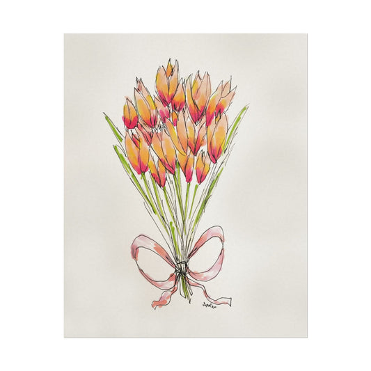The "Callie" Tulips 8'' x 10''