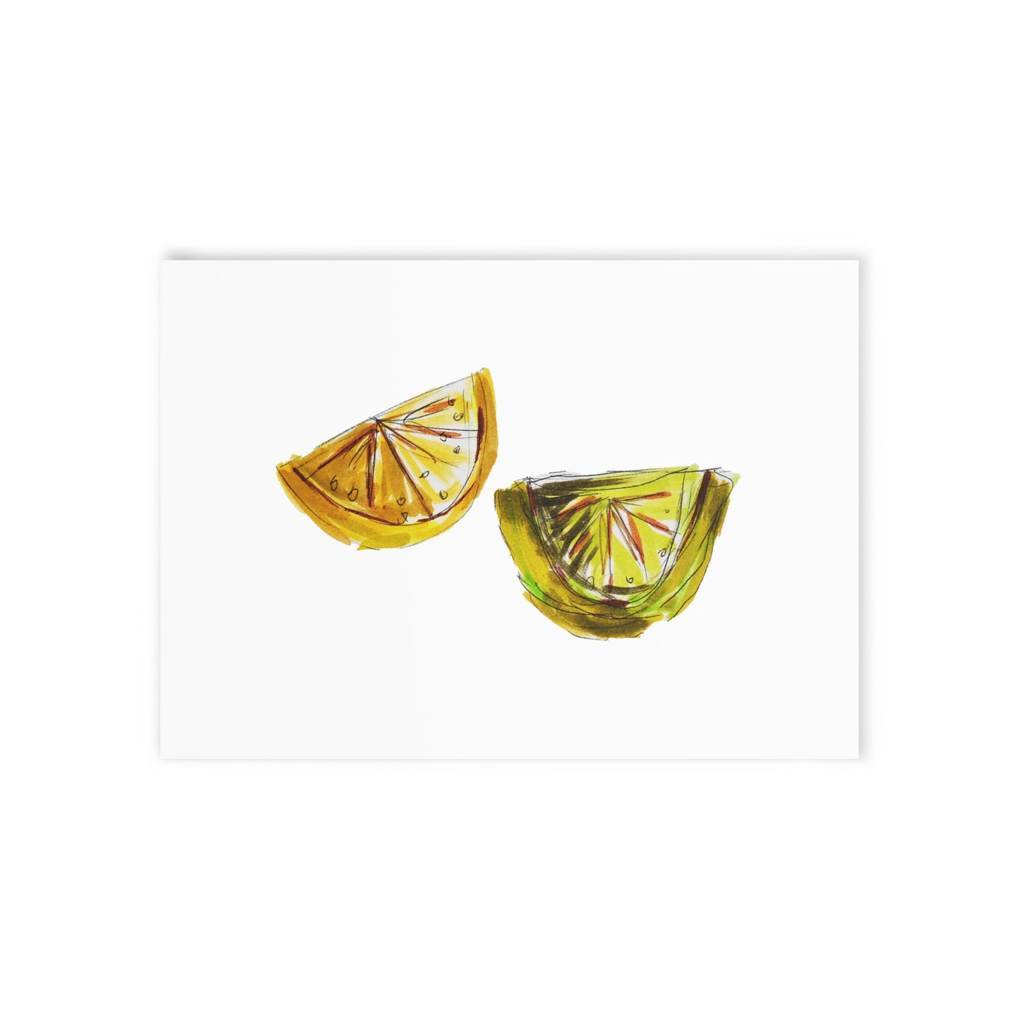 Lemon to my Lime Print